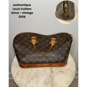 Authentic Louis Vuitton Alma – Vintage